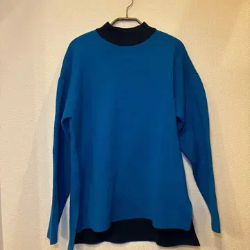 RED 크루넥 니트 M 파랑