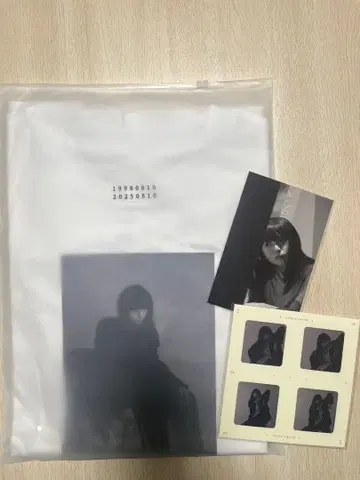 사이토 아스카 Photo T-shirt A Sticker set A 엽서