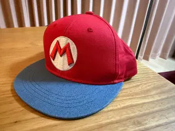 유니버설 스튜디오 재팬 마리오 로고 캡 프리 사이즈
