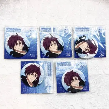 Free! the final stroke 극장판 마츠오카 린 캔뱃지 5개