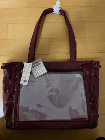 WEGO 레이스업 이타백 S 와인