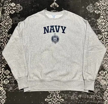 USNAVY Champion 리버스 위브 맨투맨 USNA US 기획