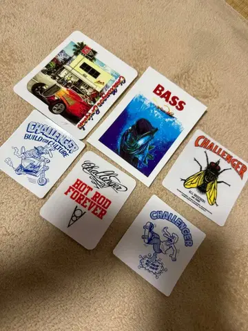 challenger 스티커 세트