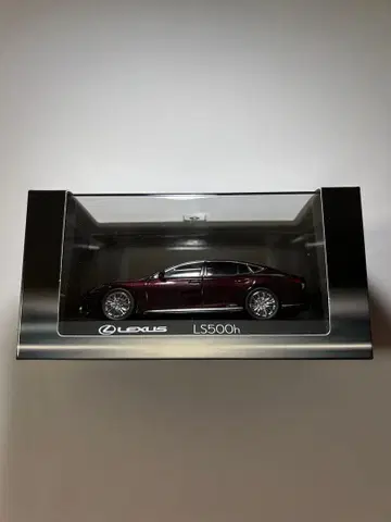 [ 레어 ] 교쇼 1/43 렉서스 LS500h 소닉 아게이트(딥 레드)
