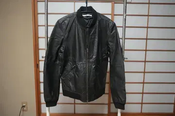 hardcover 블랙 가죽 자켓 L 사이즈 양가죽
