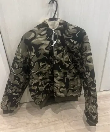 카모플라쥬 퍼 후드티