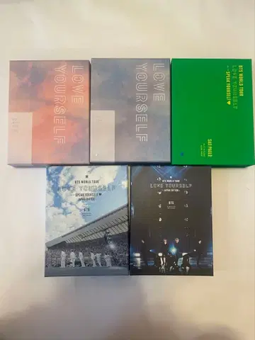 BTS 라이브 DVD BluRay 세트