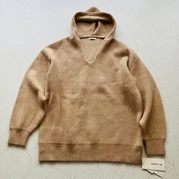 FRAY I.D 프레이 아이디 폭스 혼방 니트 후디 택 포함 새상품