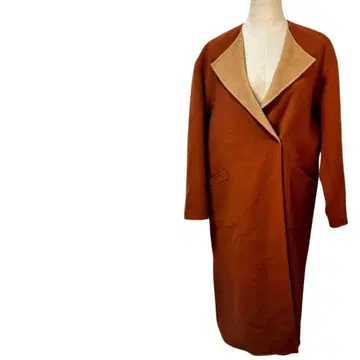 새상품급 green label relaxing 리버서블 코트 36