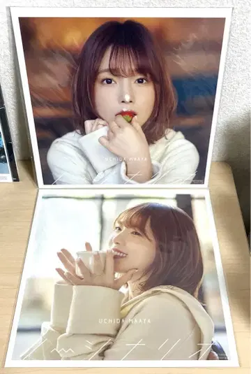 우치다 마아야 메가 재킷 노 시나리오 2장 세트