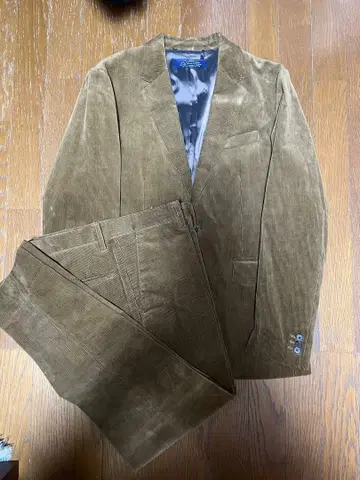 나노 유니버스 다메리노 코듀로이 캐주얼 수트