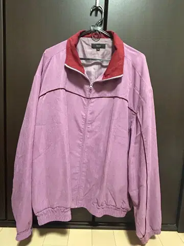 Eve 하라페코 hanapeco 집업 자켓 퍼플/레드