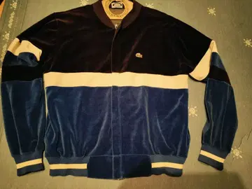 라코스테 빈티지 LACOSTE 벨벳 트레이닝복 네이비/블루