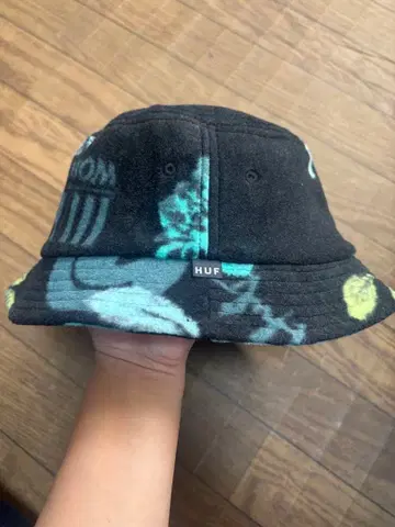 새상품급 HUF 올 패턴 버킷햇