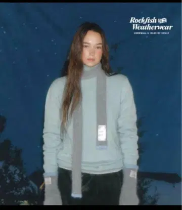 거의 미사용품 rockfish weatherwear 머플러