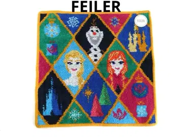 [페이러] 아나와 눈의 여왕 대형 손수건 타월 아나 엘사 웜 허그