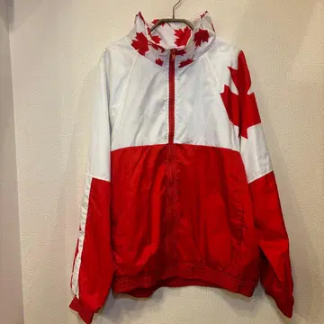 FLAG WEAR 캐나다 국기 디자인 자켓
