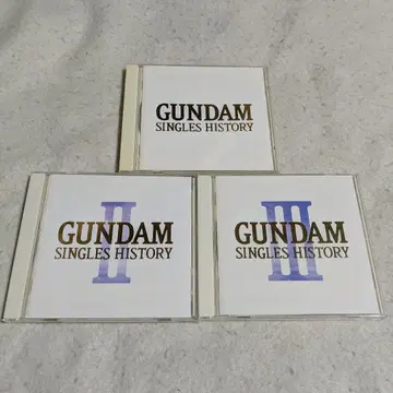 GUNDAM SINGLES HISTORY 기동전사 건담 앨범 CD