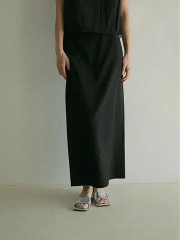 Anuke Satin Pencil Skirt black36