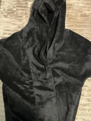 에모다 오버 후드 보아 코트 코쿤 코트