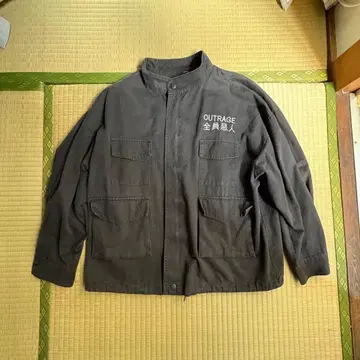 진품 밀리터리 자켓 빈티지 짧은 기장