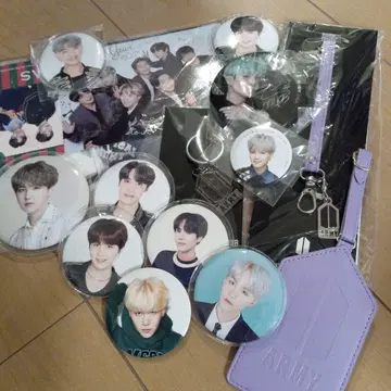 BTS 아이돌 캔뱃지 & 스톱 세트
