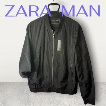 ZARA MAN 블랙 MA-1 자켓