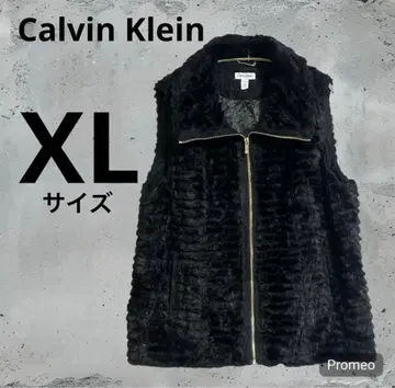 캘빈 클라인 XL 블랙 다운 베스트