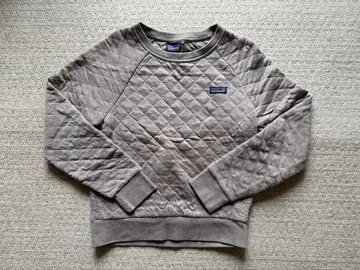 파타고니아 오가닉 코튼 퀼팅 맨투맨 트레이닝복