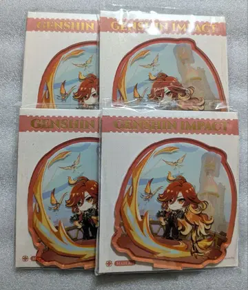 원신 아크릴 스탠드 마르비카 4점 테이왓전