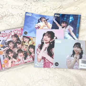 FRUITS ZIPPER 후루파 랜덤 브로마이드 CD 마츠모토 카렌 세트