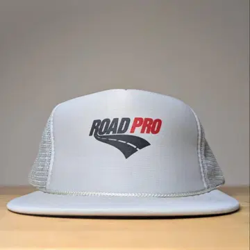 80s 데드스탁 ROAD PRO 로프 캡 기업 로고