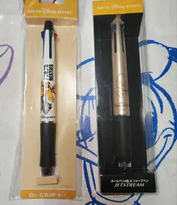 푸우 볼펜 2개 디즈니 리조트