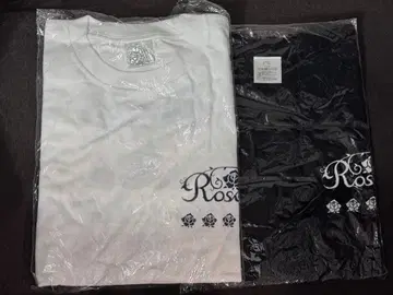 [ 미개봉 ] Roselia LIVE TOUR 셔츠 화이트&블랙 세트