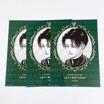 진격의 거인 Anique 브로마이드 엽서 리바이