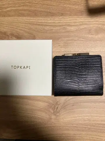 탑카피 가마구치 지갑 블랙 미사용 새상품