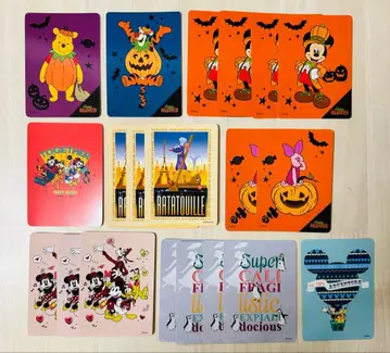 디즈니 스토어 가위바위보 카드 20장 세트