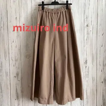 미사용에 가까운 미즈이로 인드 볼륨 와이드 이지 팬츠