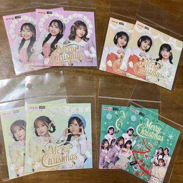 meiji FRUITS ZIPPER 오리지널 스티커 4종 2세트 (8매)