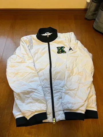 Kappa Italia 퀼팅 자켓 화이트