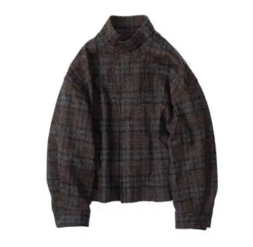 stein 20AW 오버 슬리브 멜톤 재킷