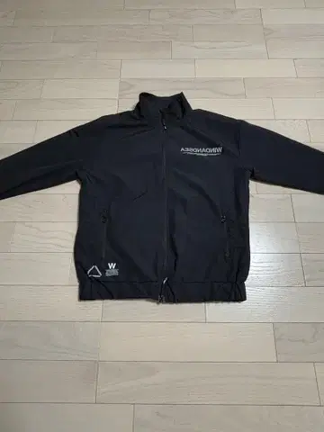 WINDANDSEA 트라이앵글 나일론 자켓 사이즈 M 블랙