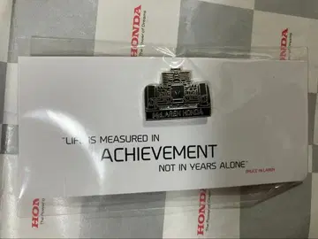 McLaren Honda 2016 핀 배지