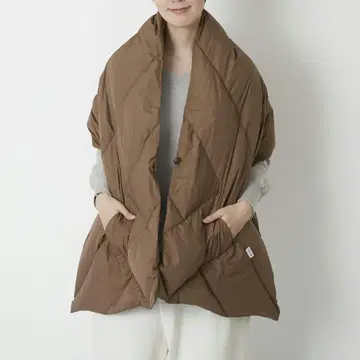 KWD 다운 숄 그린 다운