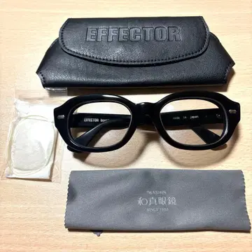 EFFECTOR 부스터 블랙 안경