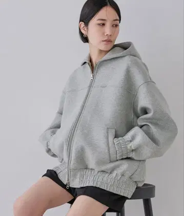 종이상자 BIG 후드 블루종 지나시스 JEANASIS