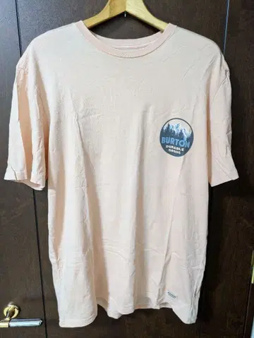 BURTON 릴랙스핏 T셔츠 M 핑크