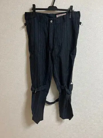 SUN/kakke 스트라이프 본지티 팬츠