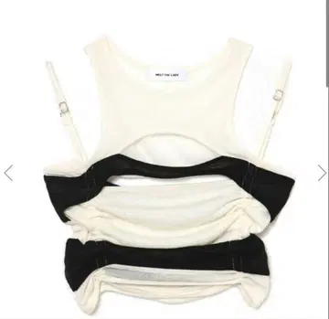 MELT THE LADY tiny fluffy tank