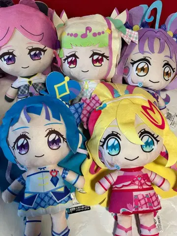 너와 아이돌 프리큐어 메챠모후굿토 봉제 인형 5체 세트